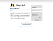 Tablet Screenshot of mail.pioneerbroadband.net